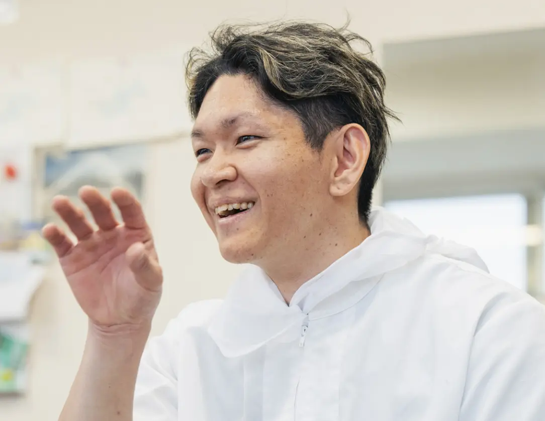 製造・工場長として働くH.H.さん
